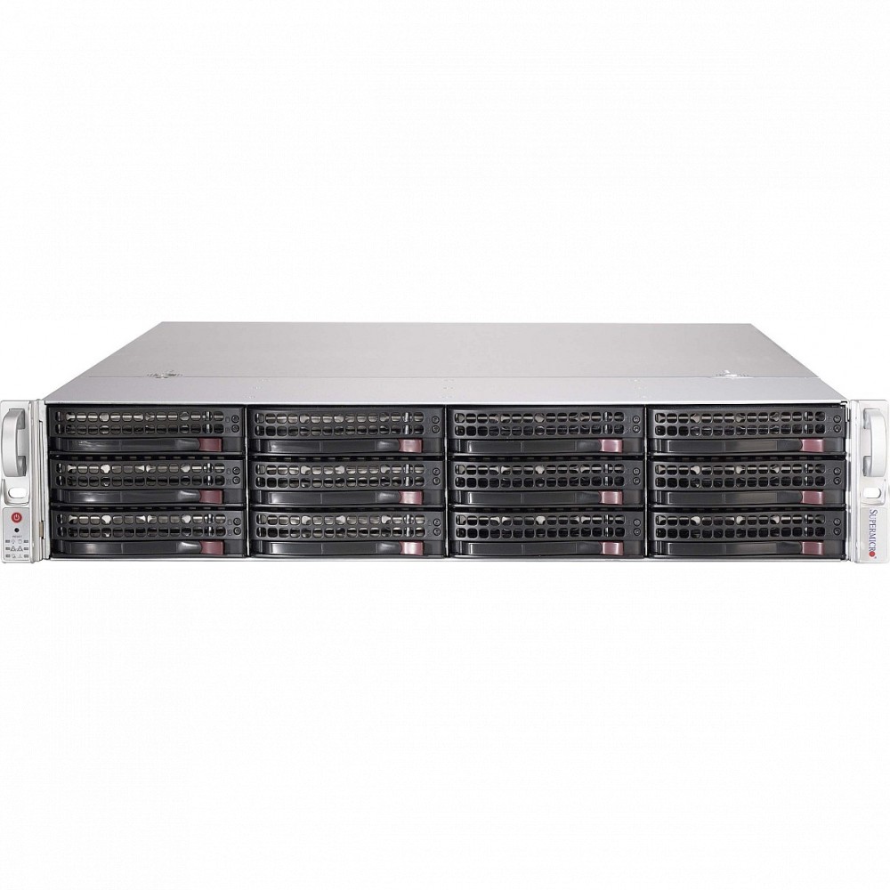 SuperMicro CSE-826BE1C-R609JBOD 2U, 12 внешних 3.5