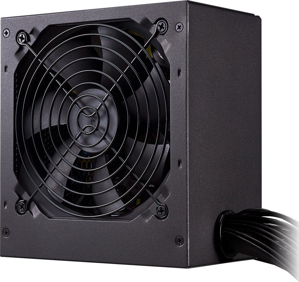 Блок питания Cooler Master 500W Cooler Master MWE White V2 (MPE-5001-ACABW-EU)  мощность 500 Вт, ATX12V 2.52, активный PFC, вентилятор 120 мм, cертификат  80 PLUS Standard купить в Липецке - Регард